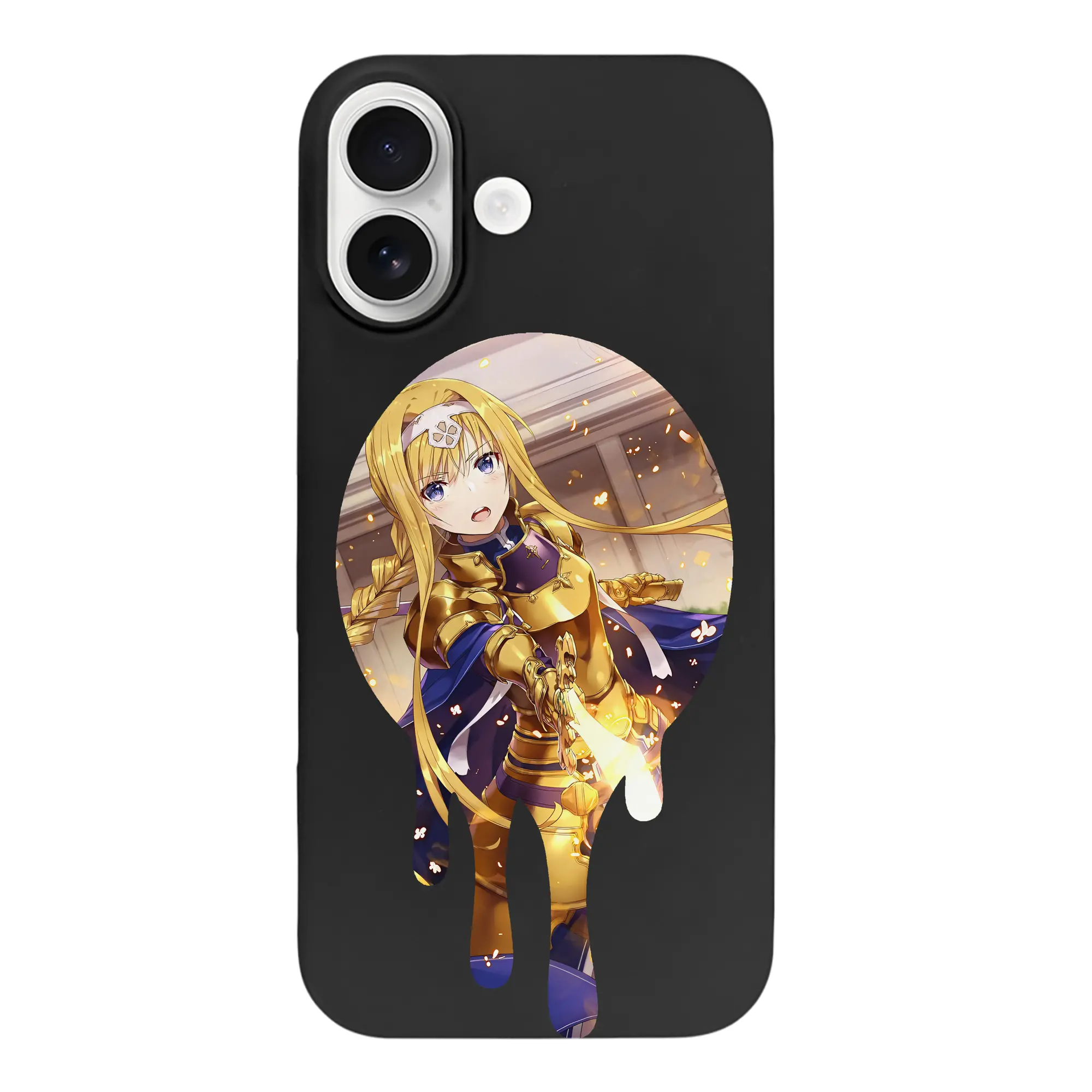 ソードアートオンライン グッズ アリス・ツーベルク - iPhone 17 シリーズ シリコンケース 薄型 耐衝撃 指紋防止 ソフトタッチカバー 精密フィット 傷防止 保護ケース iPhone 17/17 Air/17 Pro/17 Pro Max 対応